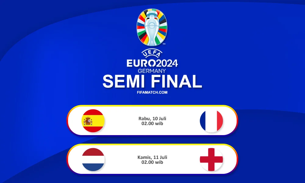 Semi Final Piala Eropa 2024